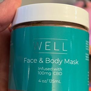 WELL CBD FACE AND BODY MASK